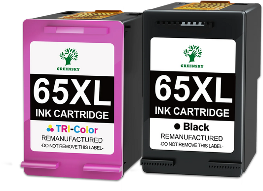 1 month warranty : 2 Pack 65XL Ink Cartridge For HP Deskjet 2622 2652 3720 3750 ENVY 5000 5052 5055